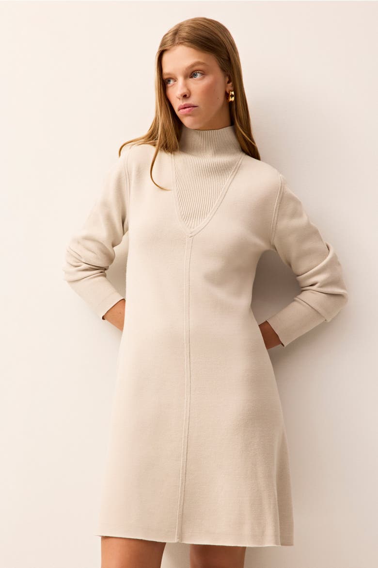 Brantley Dress, Alternate, color, Antarctica