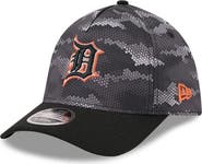 New Era Men's New Era Black Detroit Tigers Camo 39THIRTY A-Frame Flex Hat