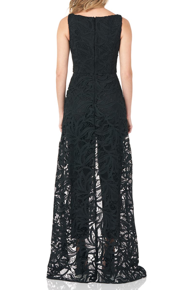 Kay Unger Lace Maxi Romper, Alternate, color,