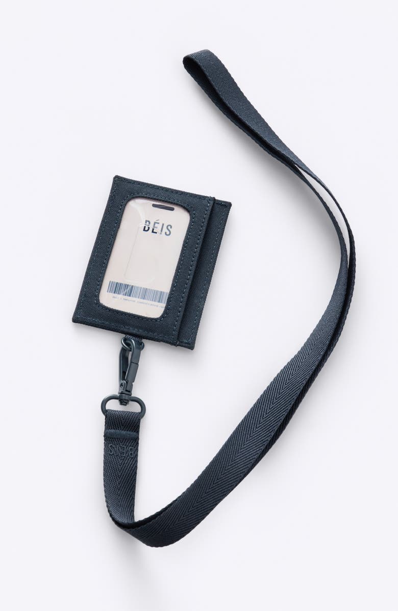 Béis The ID Card Holder, Alternate, color, Navy