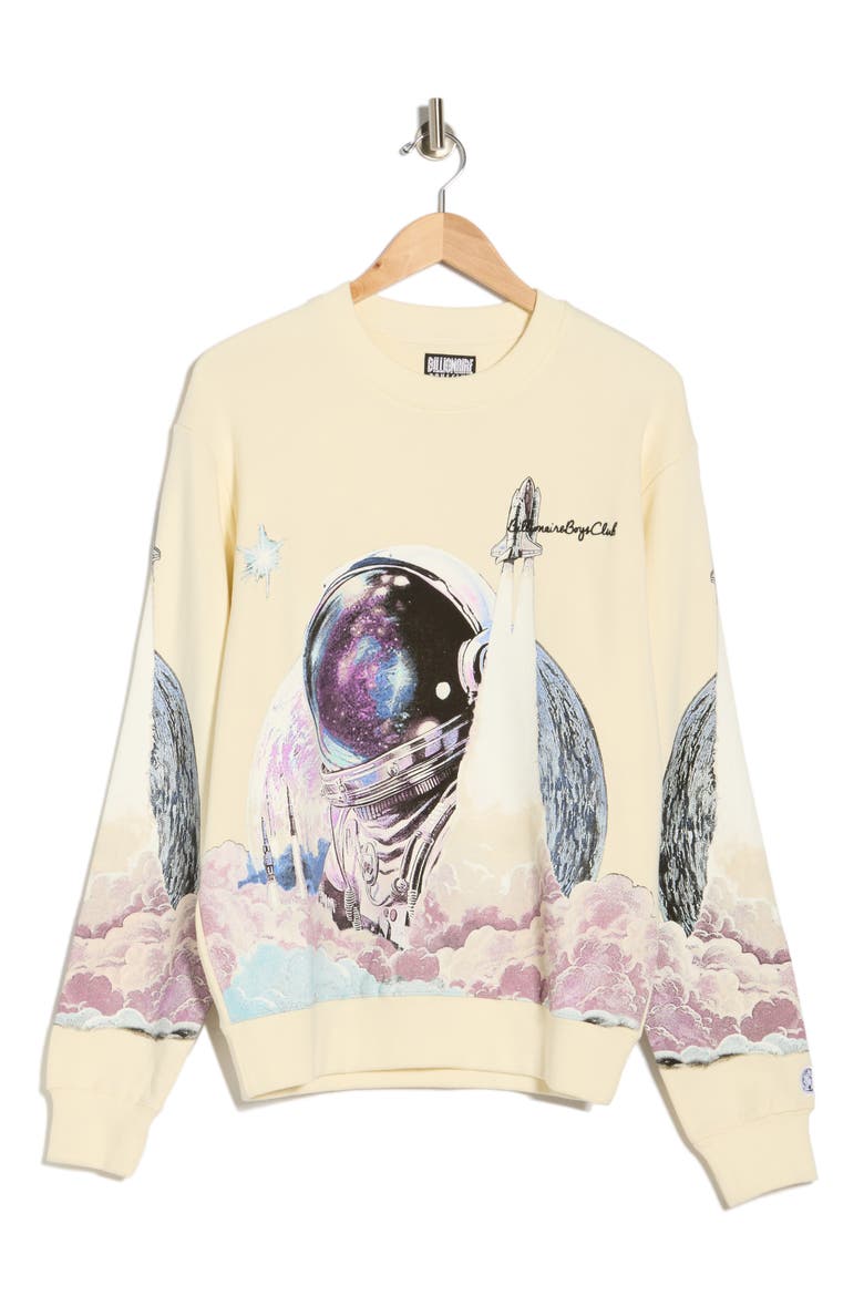 BB Destination Graphic Sweatshirt, Alternate, color, WINTER WHITE