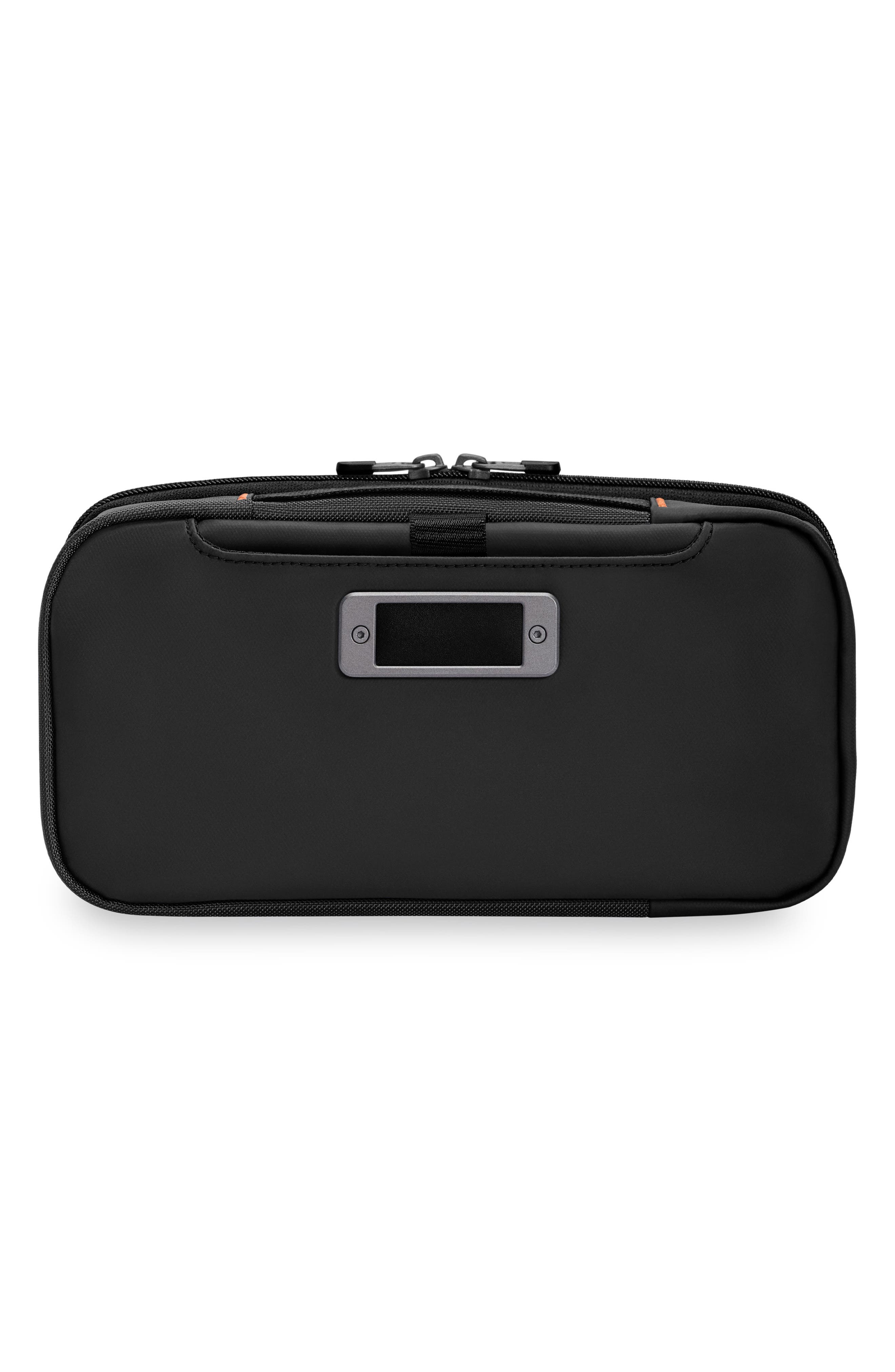 Briggs & Riley ZDX Hanging Toiletry Bag, Alternate, color, Black