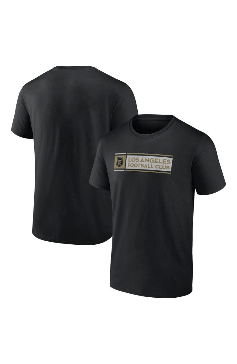FANATICS Men's Fanatics Branded Black LAFC Block T-Shirt, Alternate, color, 