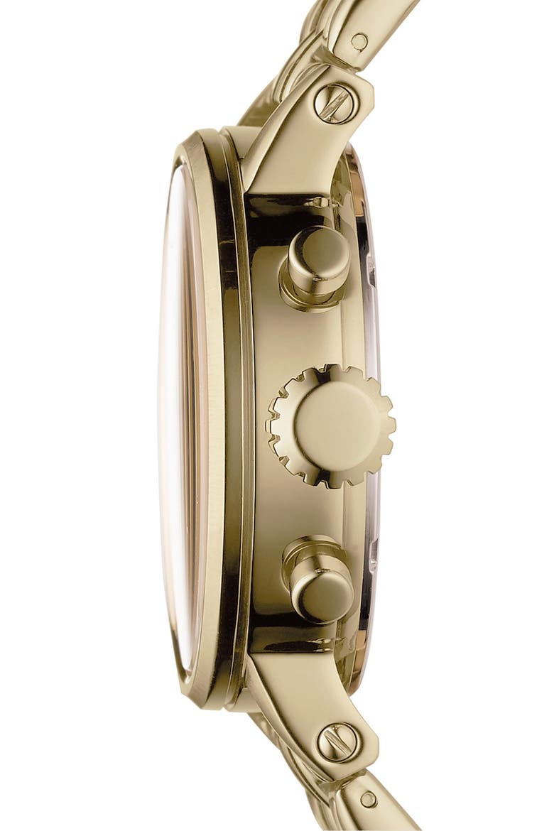 'Original Boyfriend' Chronograph Bracelet Watch, 38mm, Alternate, color, GOLD
