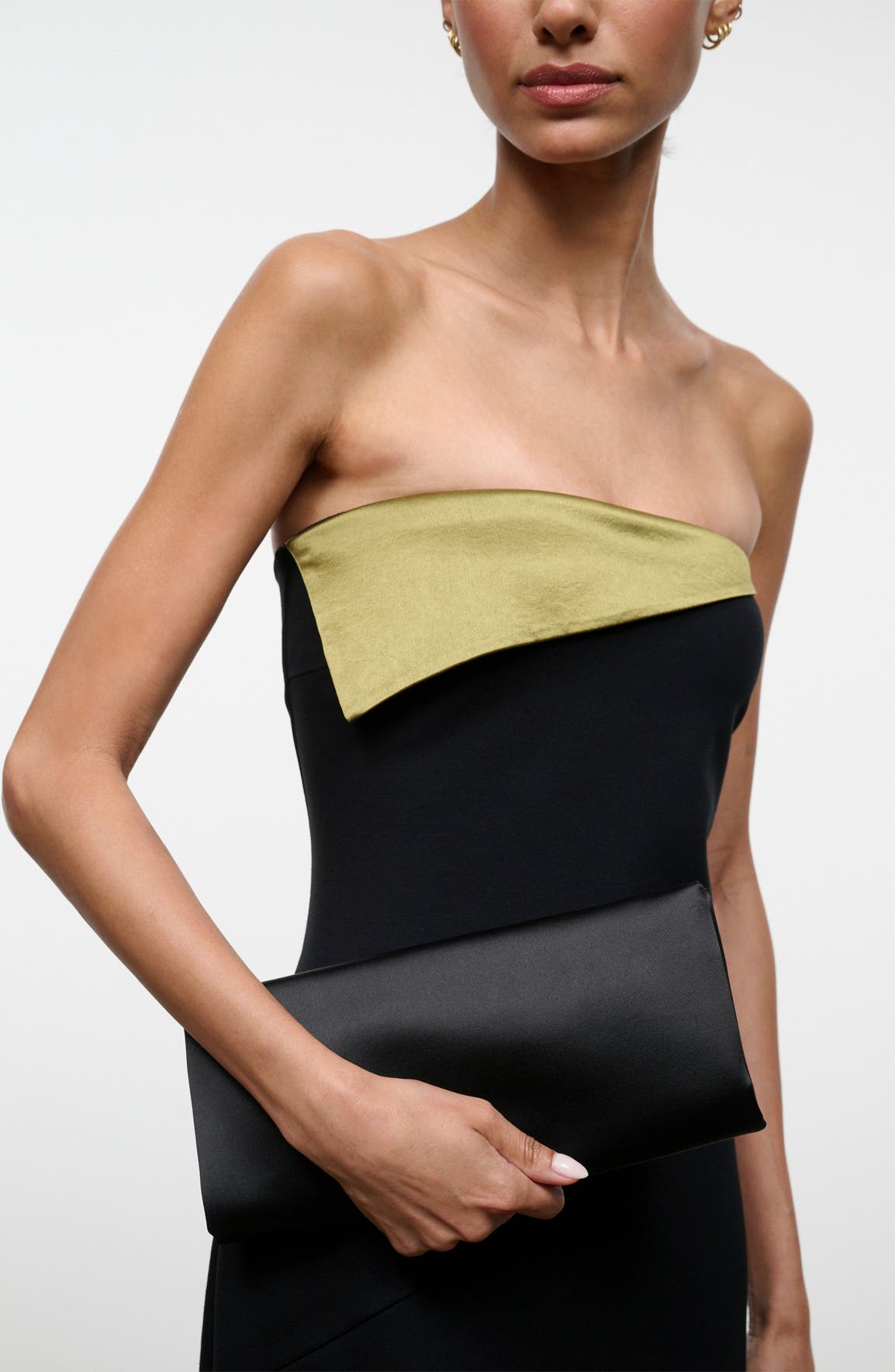 Muse Clutch, Alternate, color, BLACK
