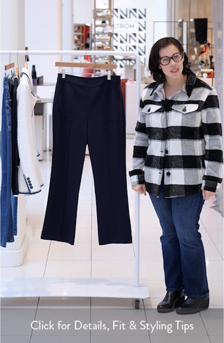 Angie High Waist Crop Flare Leg Pants, sales video thumbnail