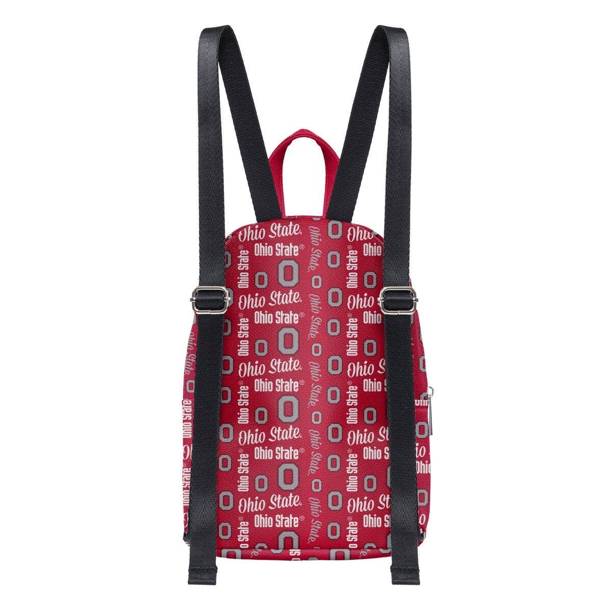 FOCO Youth FOCO Red Ohio State Buckeyes Repeat Brooklyn Mini Backpack, Alternate, color, Scarlet