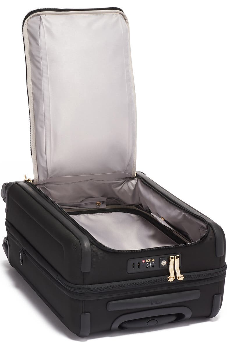 TUMI Alpha 3 22-Inch Wheeled Dual Access Continental Carry-On Bag, Alternate, color, Black/ Gold