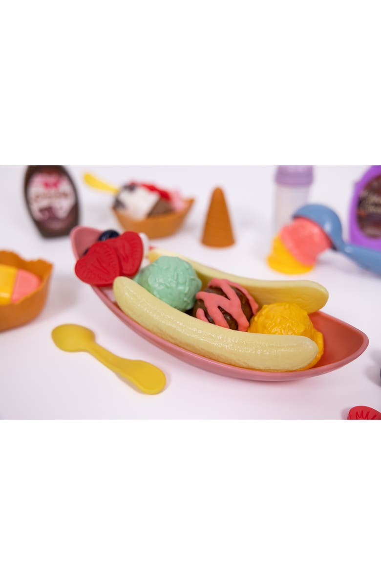 NurtureNature Ice Cream Waffle Set 56Pc Toy 3+, Alternate, color, Multicolored