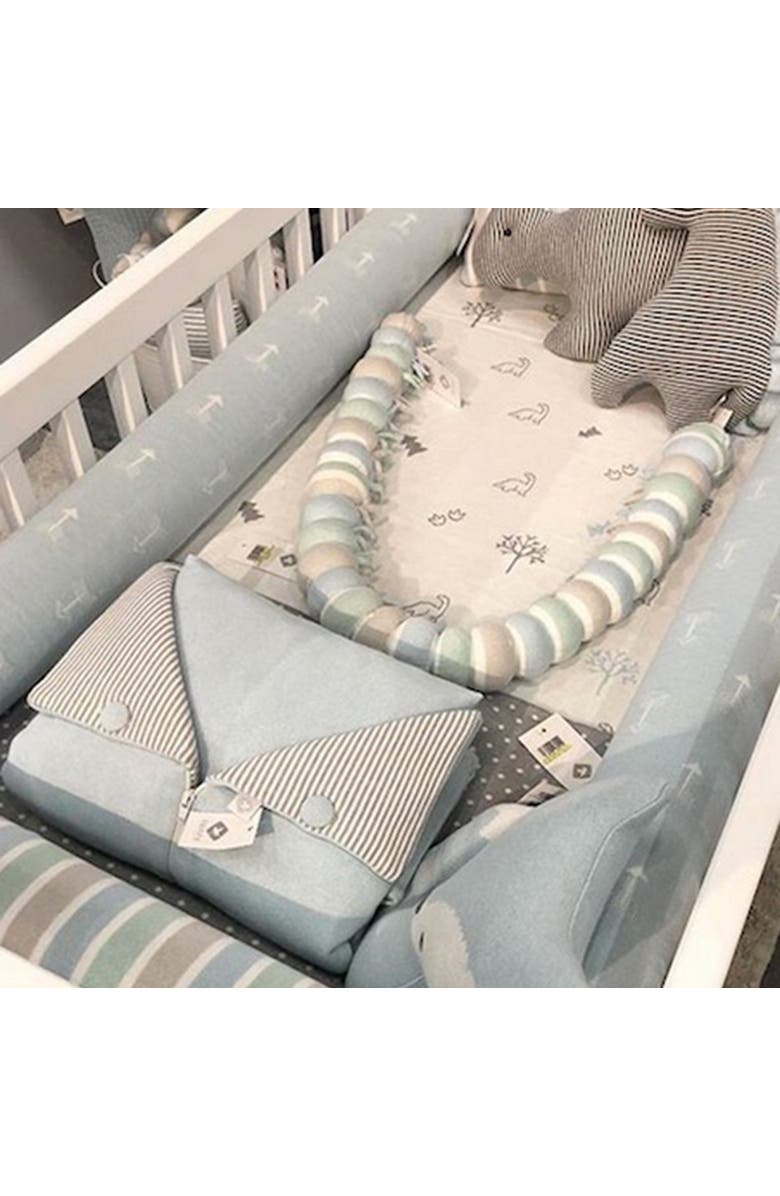 RIAN TRICOT Blanket Cocoon, Alternate, color, Off White