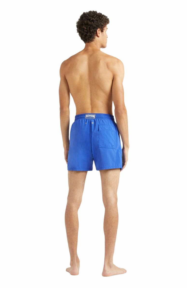 Vilebrequin Men's Ronde Des Tortues Water-Reactive Swim Trunks, Alternate, color, Marrakech