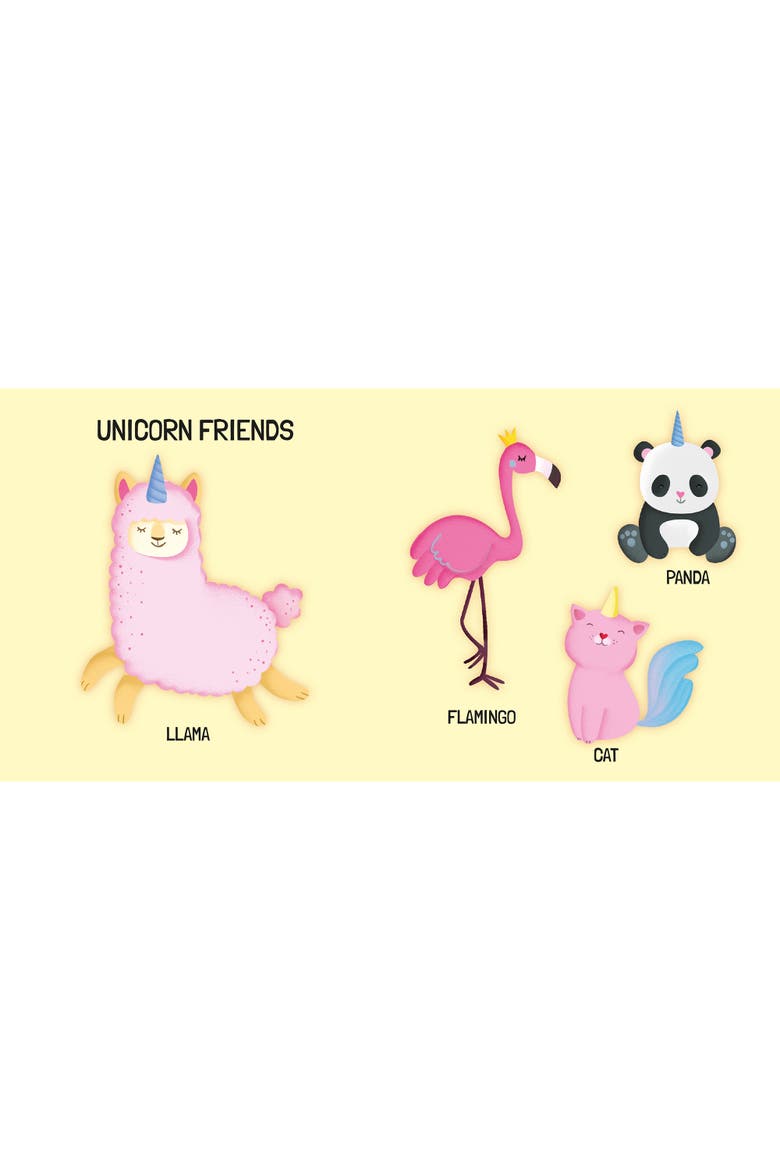 Q Box Unicorns Read Play Learn 40 Piece Puzzle Set, Alternate, color, Multicolored