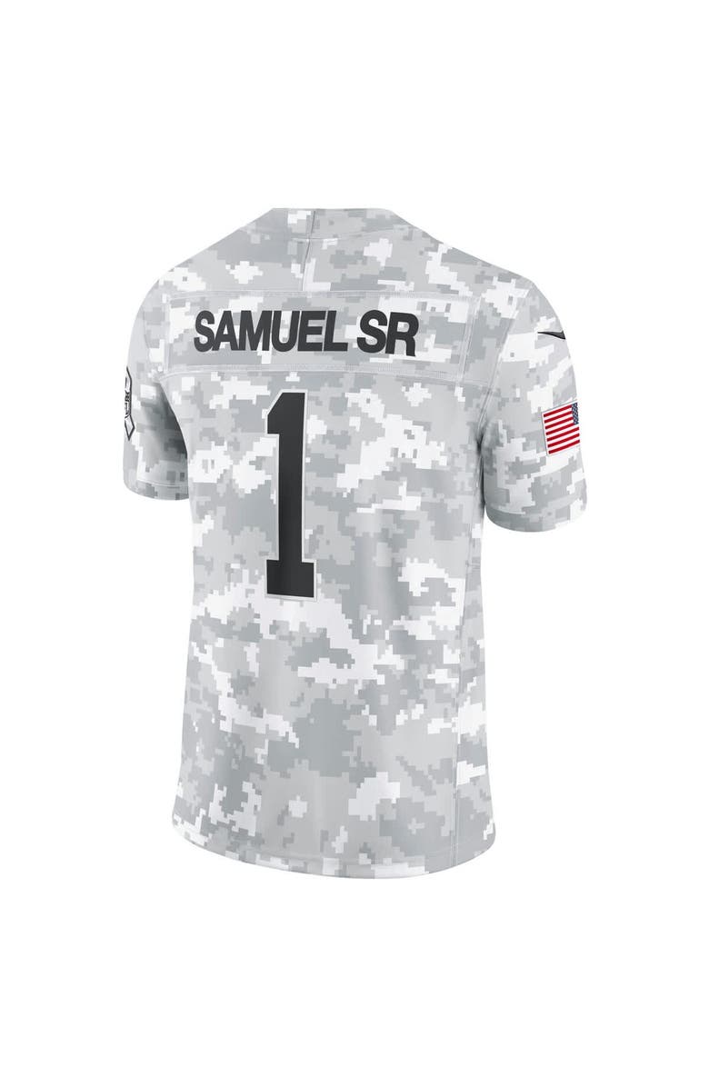 Nike Men's Nike Deebo Samuel Sr Arctic Camo San Francisco 49ers 2024 Salute to Service Limited Jersey, Alternate, color, 