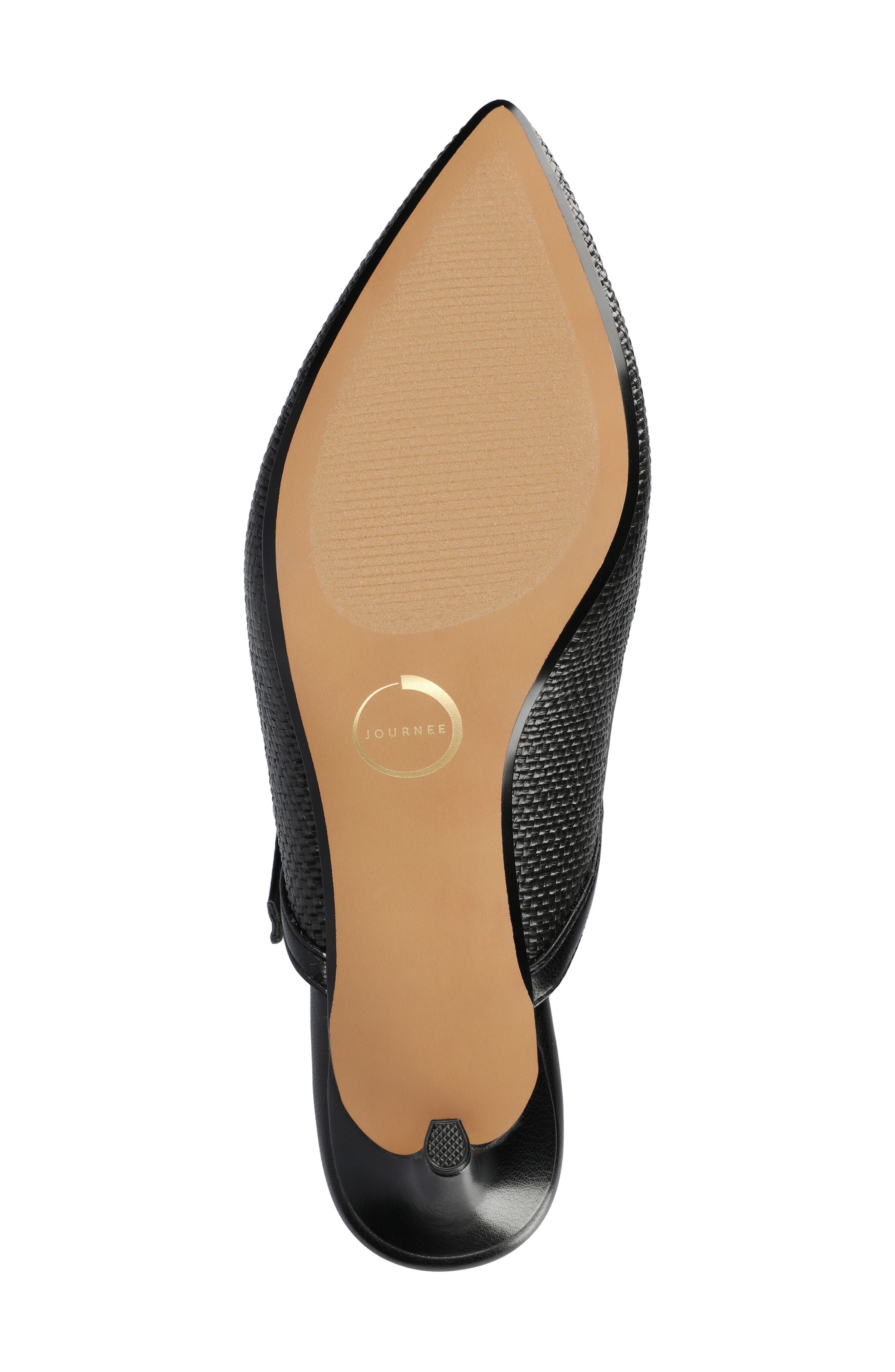 Journee Collection Tiffee Pump, Alternate, color, Black