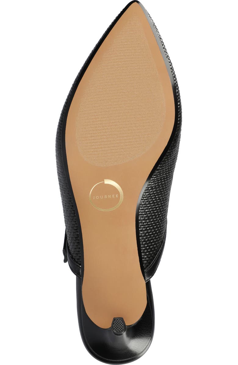 Journee Collection Tiffee Pump, Alternate, color, Black