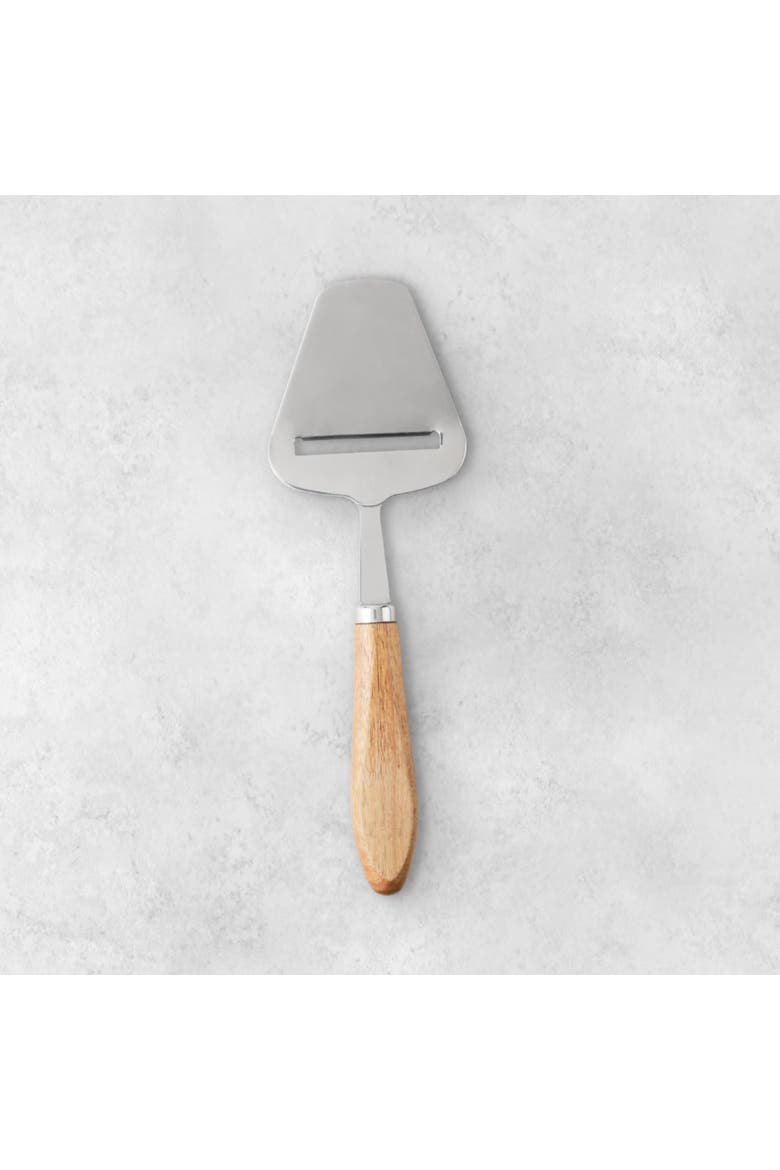 Acacia Wood Handled Cheese Plane, Alternate, color, Brown