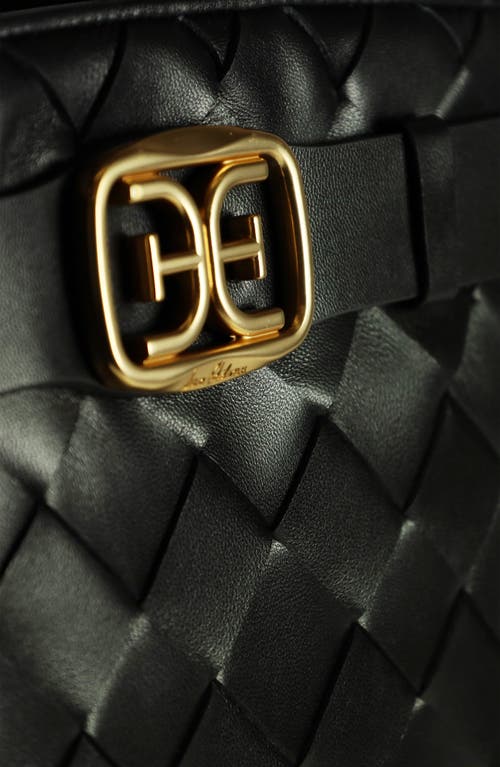 SAM EDELMAN SAM EDELMAN CLEO WOVEN LEATHER TOTE