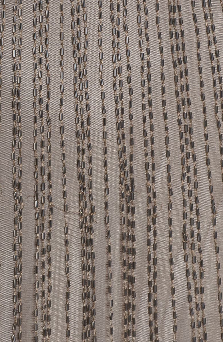 Adrianna Papell Beaded Mesh Blouson Gown, Alternate, color,