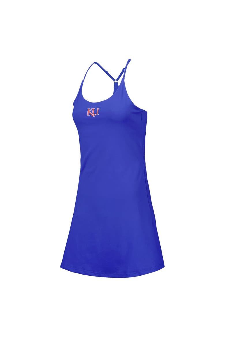 Women's Established & Co. Royal Kansas Jayhawks Campus Rec Dress, Alternate, color, Royal