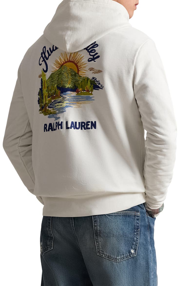 Arts Society Embroidered Cotton Fleece Hoodie, Alternate, color, DECKWASH WHITE