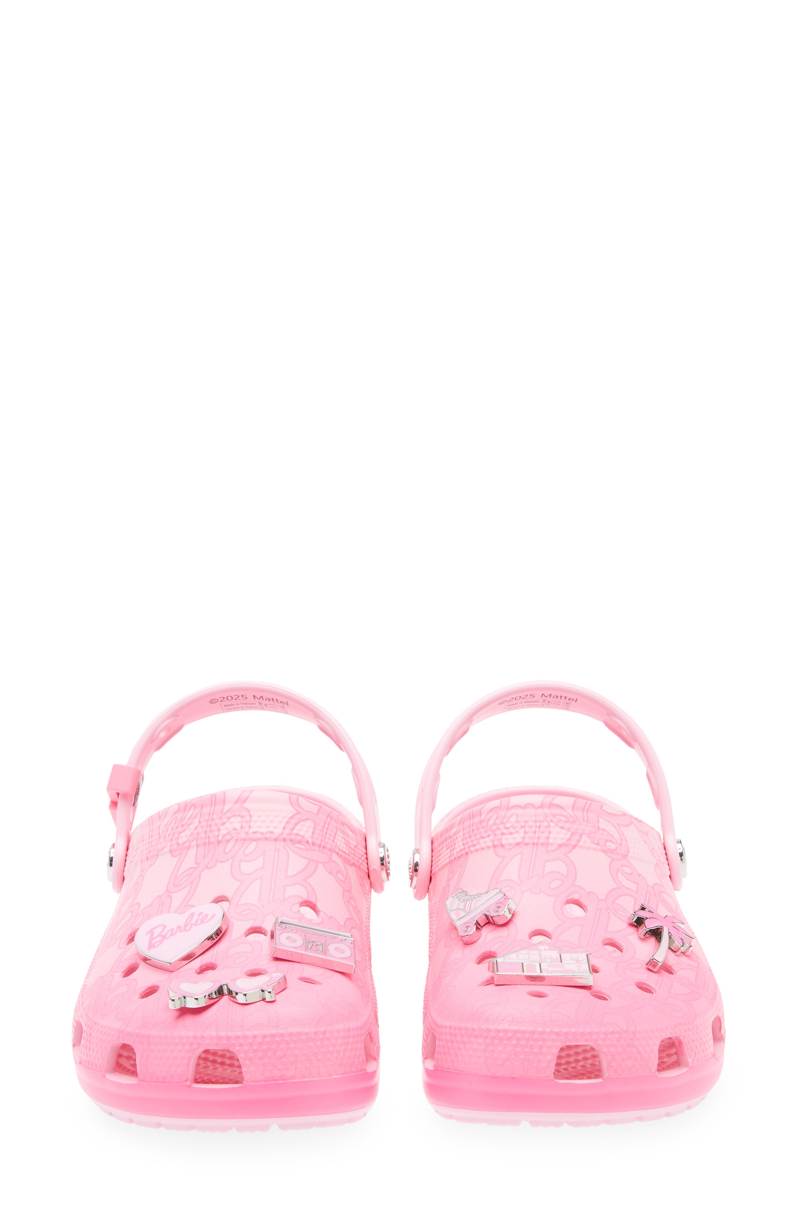 CROCS x Barbie<sup>™</sup> Classic Clog, Alternate, color, Multi Pink
