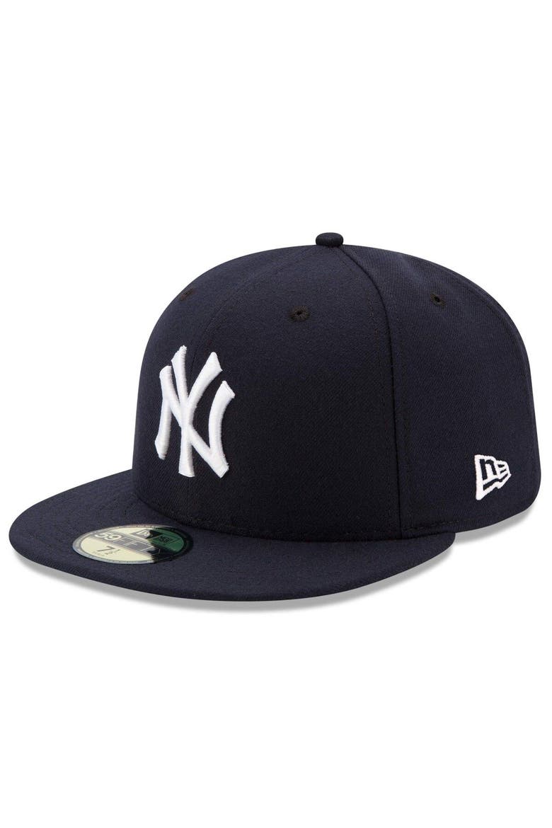 Men's New Era Navy New York Yankees Game Authentic Collection On-Field 59FIFTY Fitted Hat, Alternate, color, NAVY