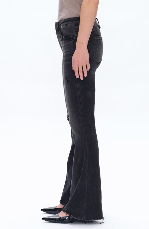 Bayeas Raw Hem Flare Jeans