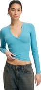 Cotton On Women
s Ryan Henley Long Sleeve