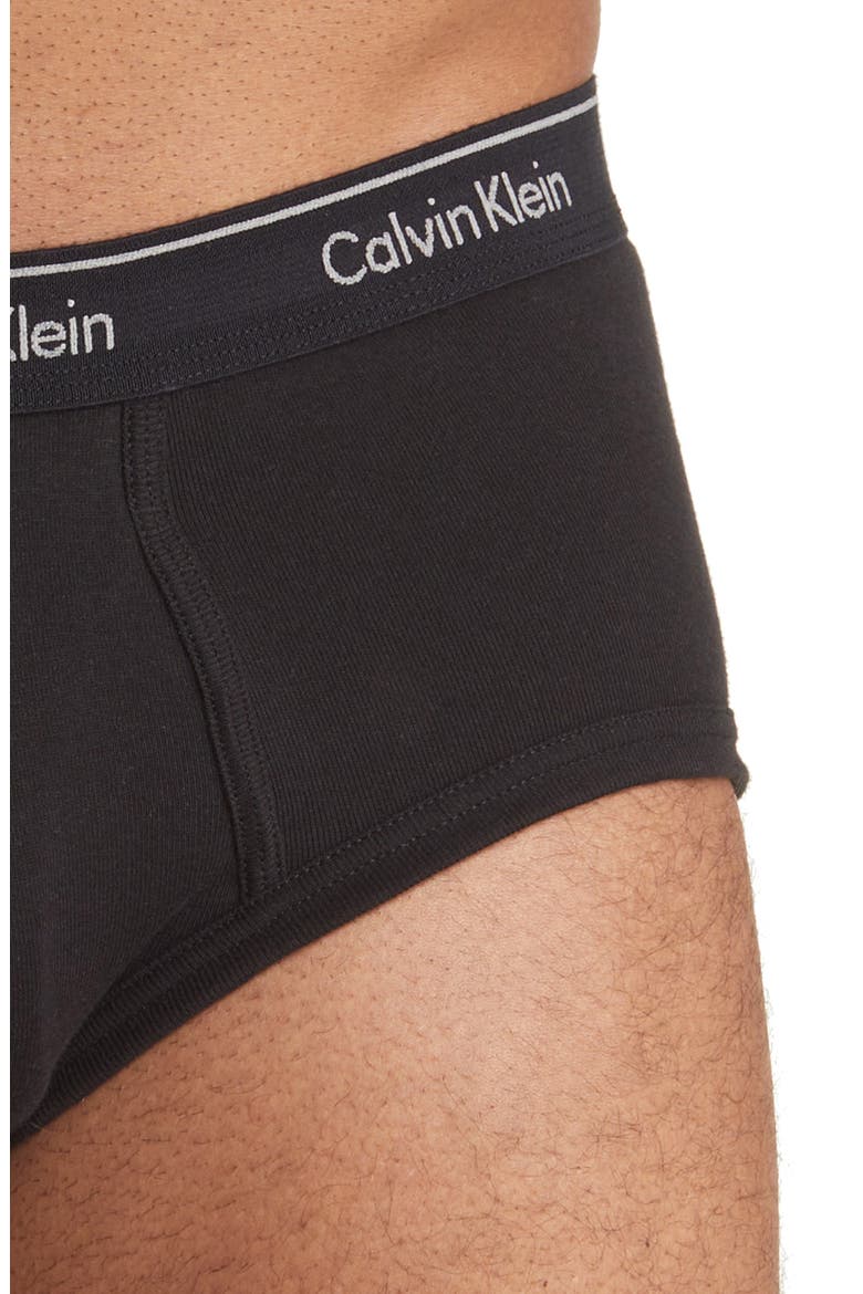 3-Pack Cotton Classics Briefs, Alternate, color, BLACK