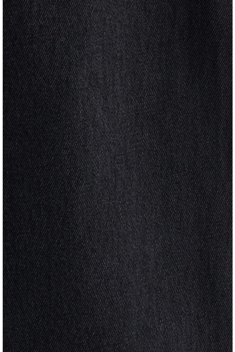 Easy Elastic Waist Jeans, Alternate, color, WASHED BLACK