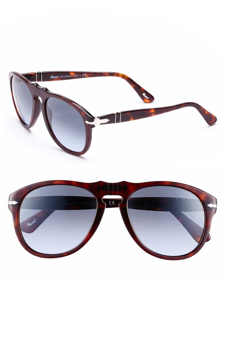 '649' Retro 52mm Keyhole Sunglasses, Main, color, HAVANA