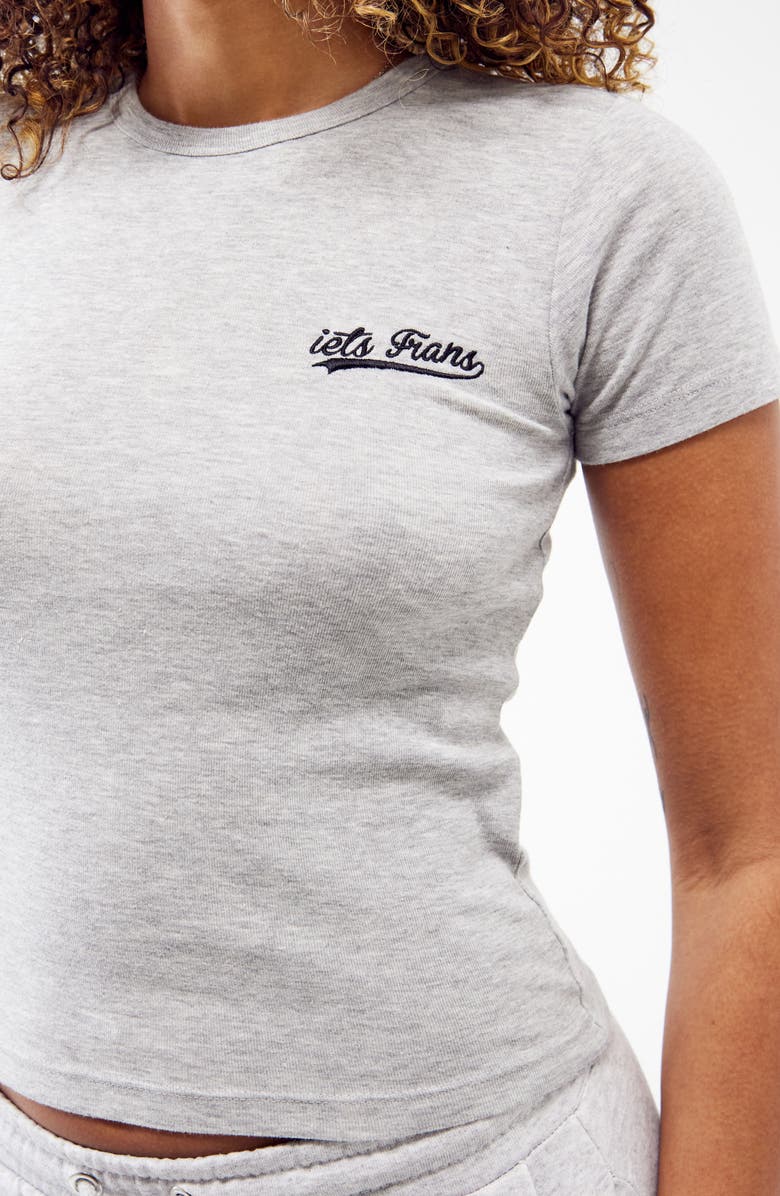 Iets Frans Logo Script Baby Tee, Alternate, color,