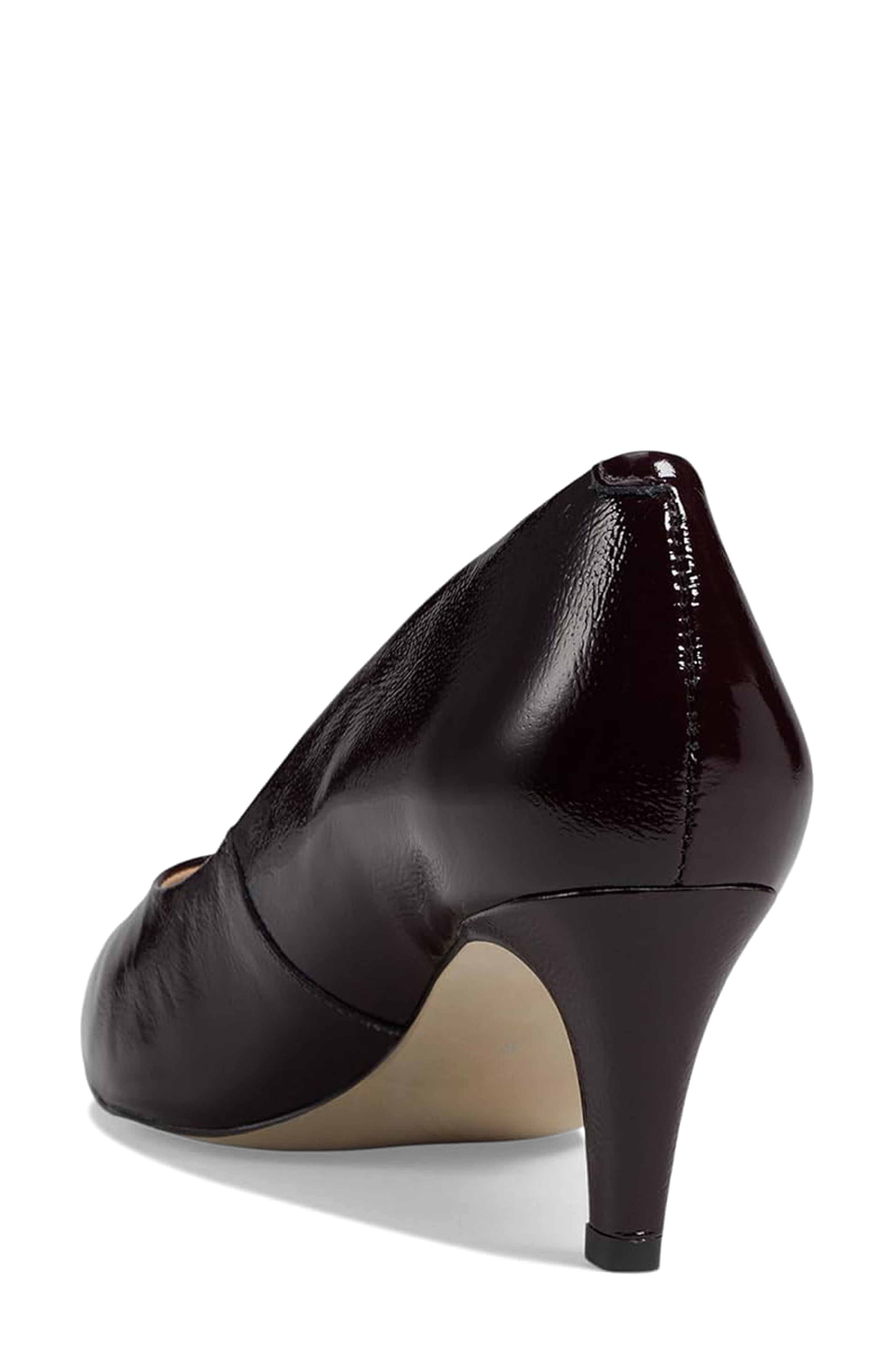 Marc Joseph New York Trinity Place Pump, Alternate, color, Wine Svelte Patent