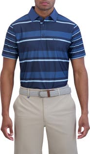 Ben Sherman Mixed Stripe Tech Jersey Polo