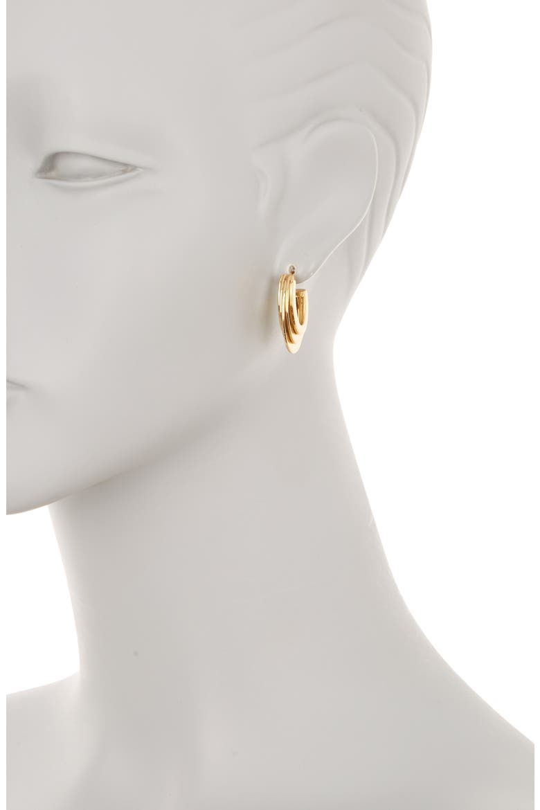 Emily Hoop Earrings, Alternate, color, GOLD