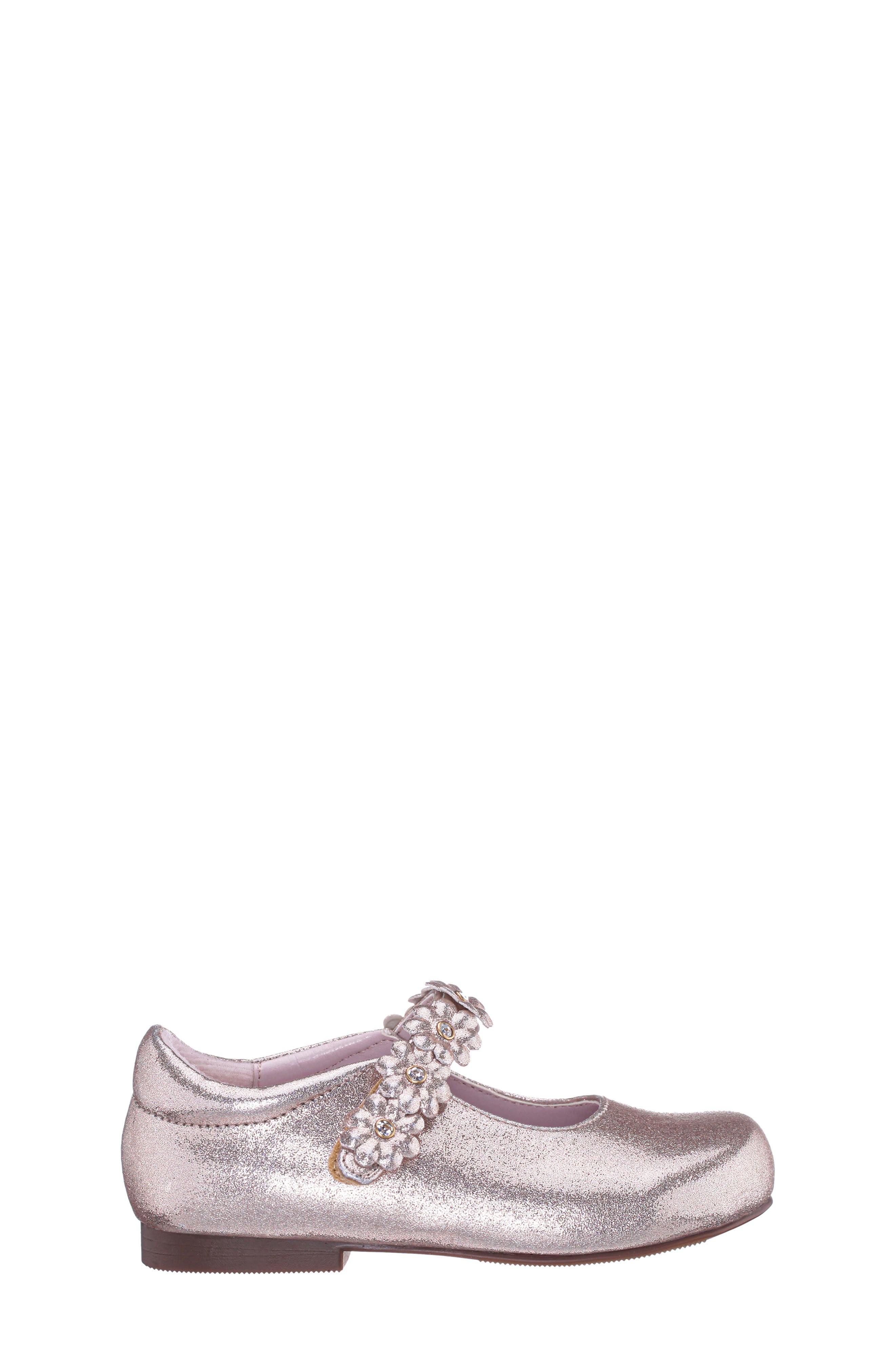 Kids' Tuley Mary Jane Flat, Alternate, color, LT GOLD SHIMMER