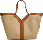 Saint Laurent Canvas Y Tote