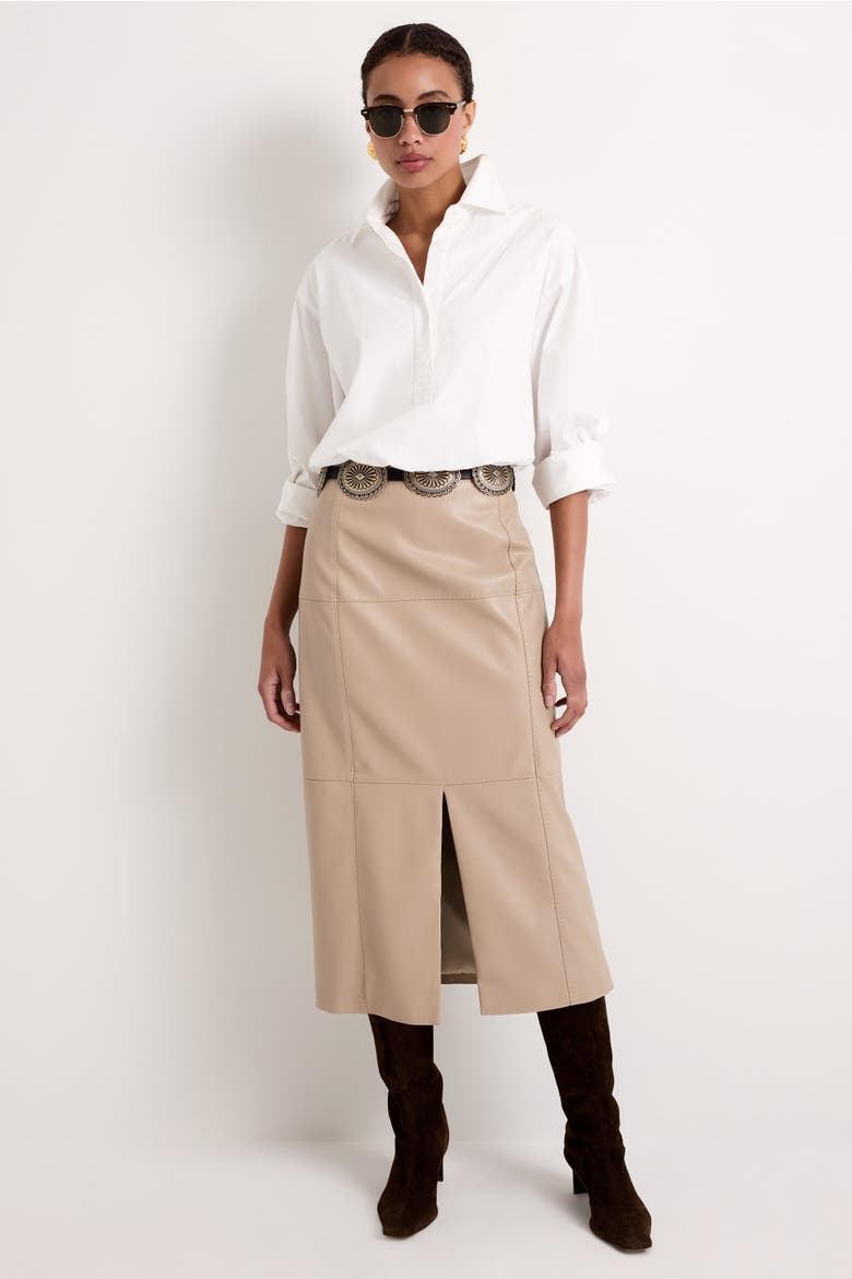 Elliott Skirt, Alternate, color, Oat