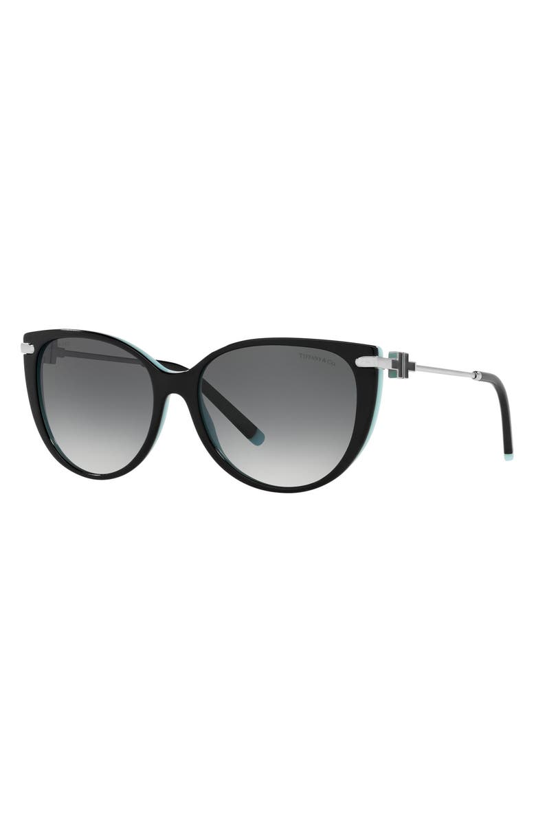 Tiffany & Co. 57mm Round Sunglasses, Alternate, color, 