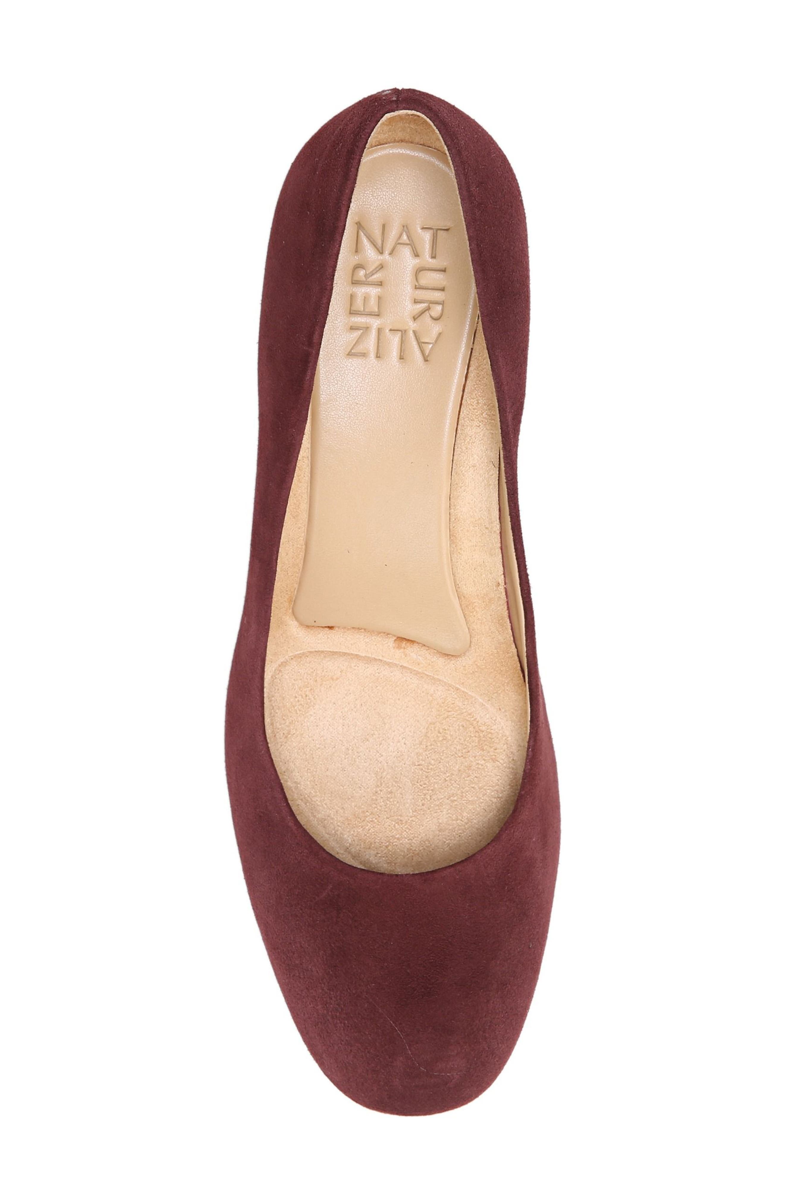 Whitney Pump, Alternate, color, BORDO SUEDE