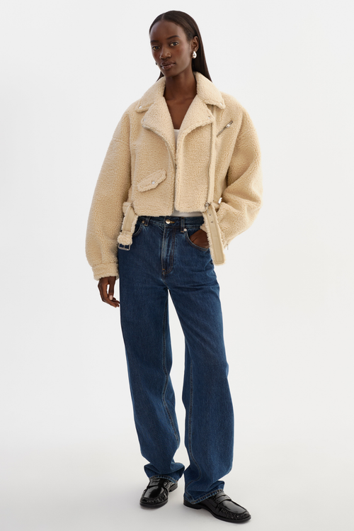 Lamarque Brina | Biker Jacket In Neutral
