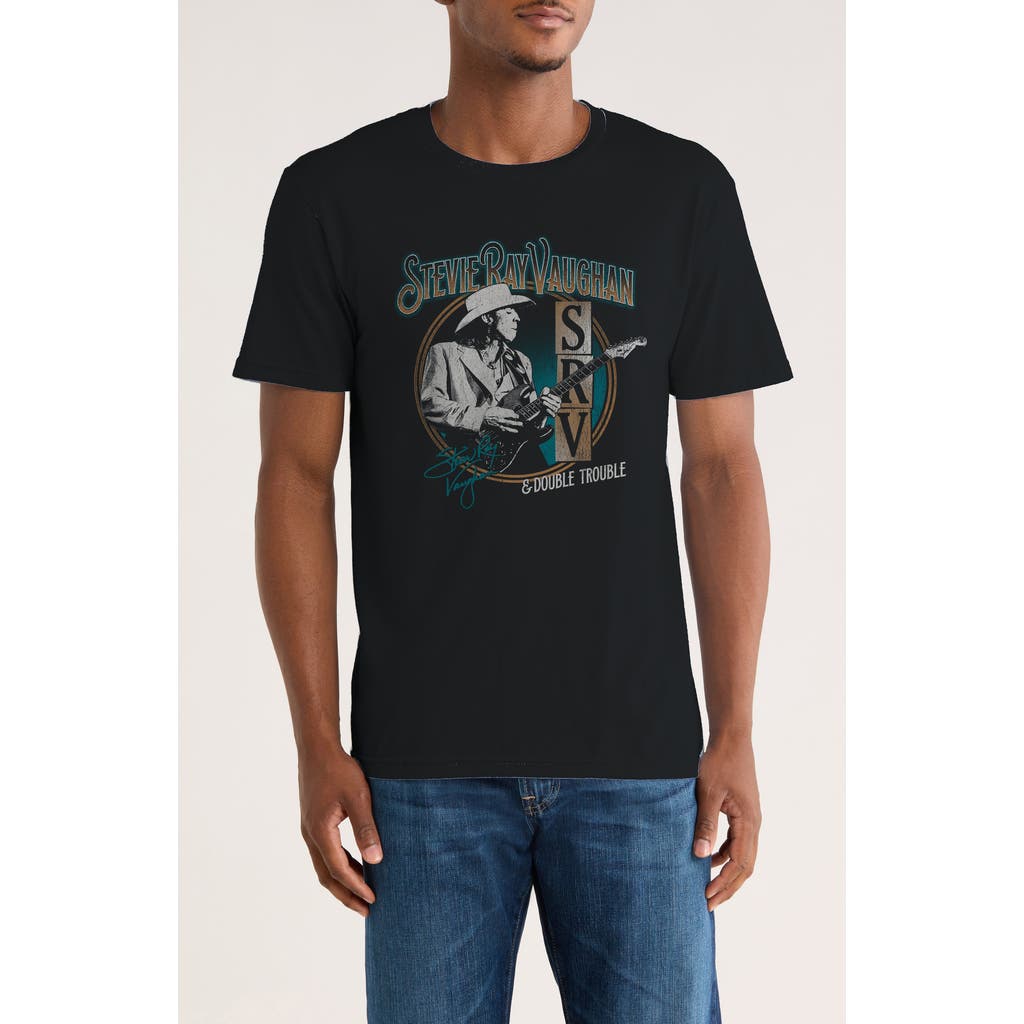 Monster Digital Stevie Ray Vaughan Double Graphic T-shirt In Black