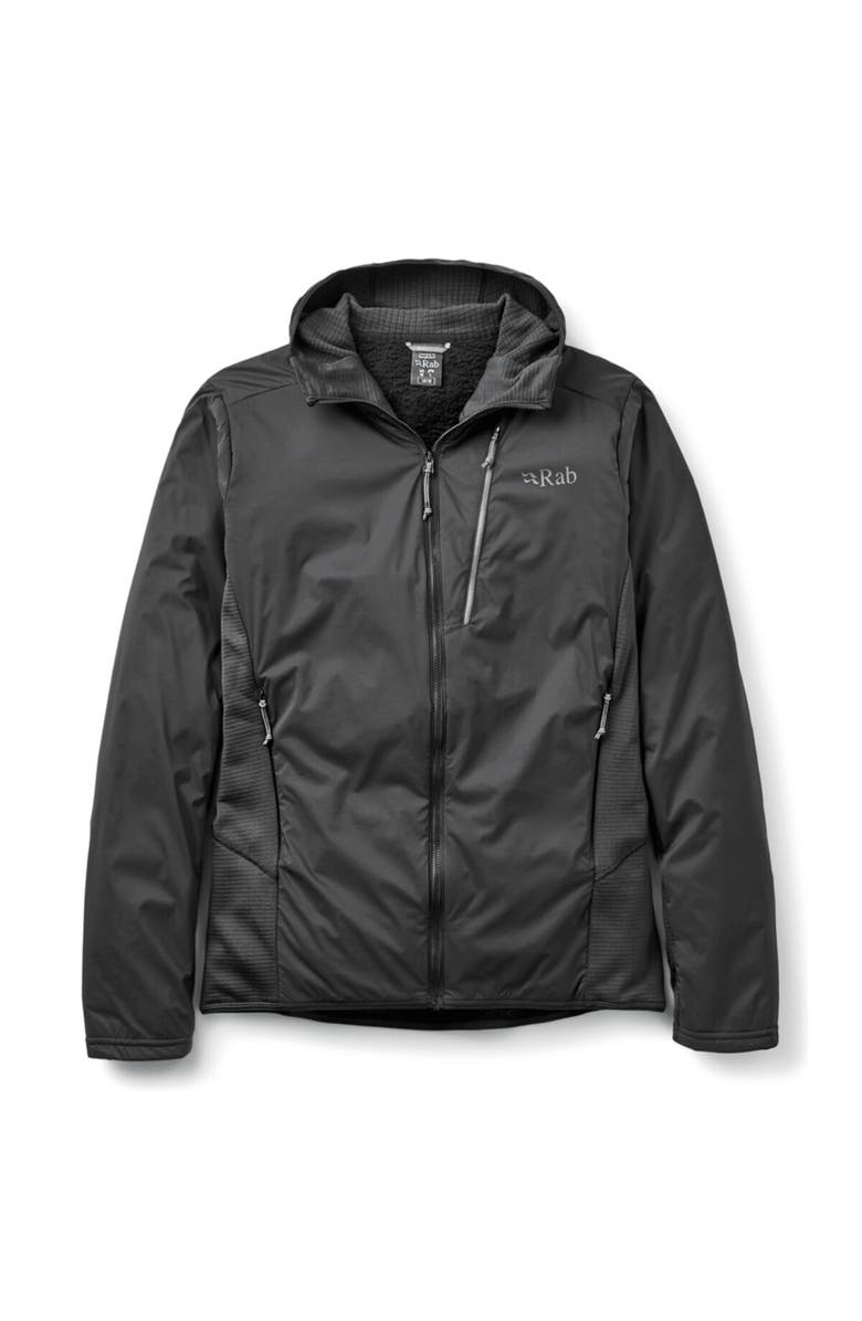 Rab Ascendor Summit Hoodie - Men's, Alternate, color, Black