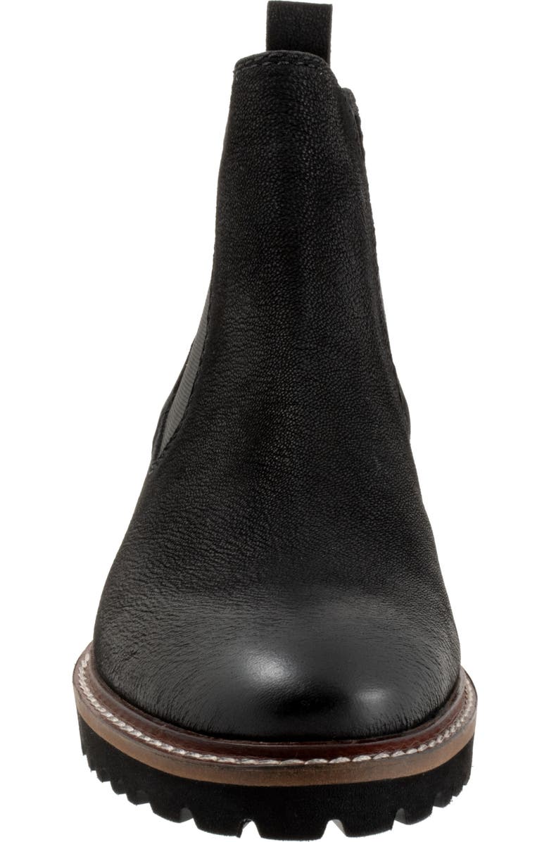 SoftWalk<sup>®</sup> Indy Chelsea Boot, Alternate, color, Black Nubuck