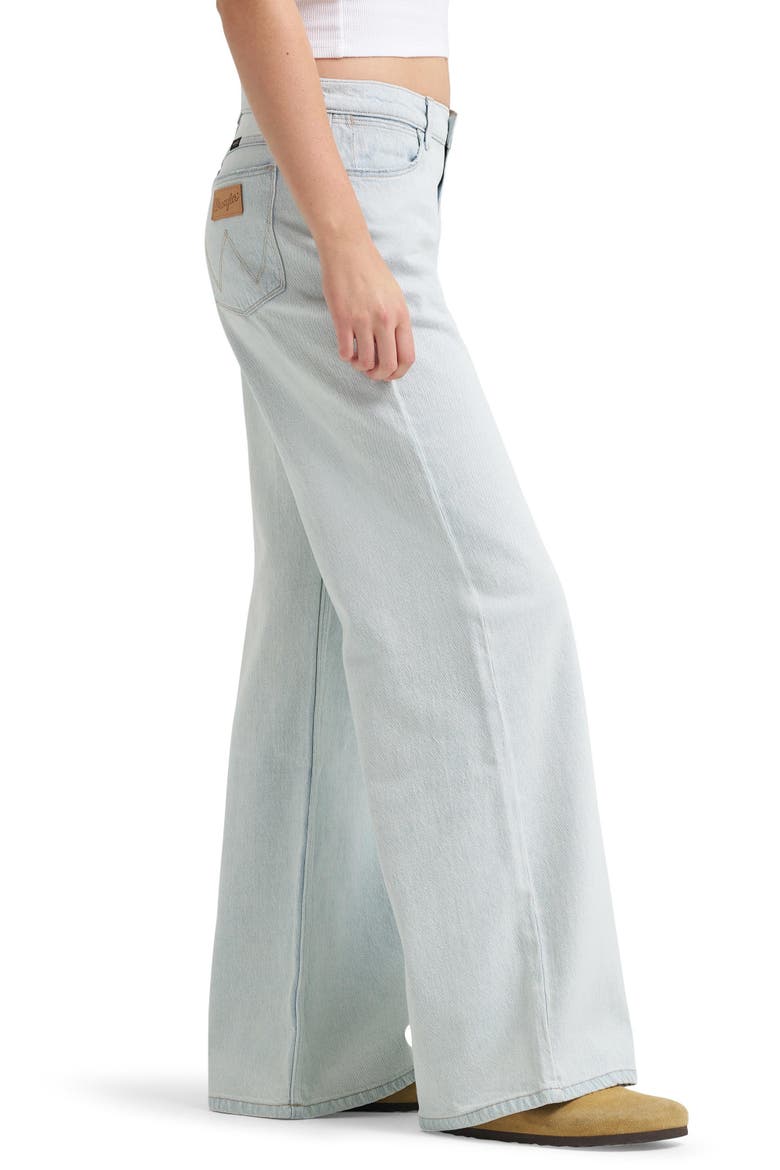 Low Rise Baggy Jeans, Alternate, color, SUGAR