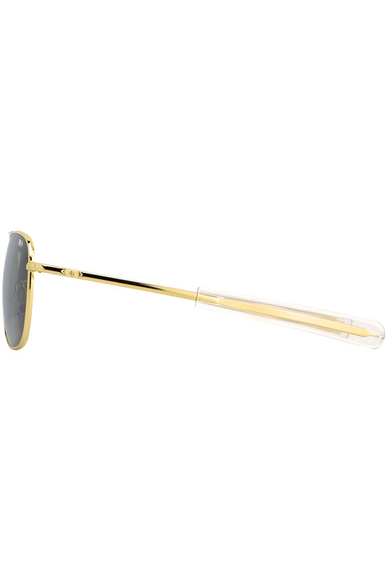 Original Pilot 52mm Aviator Glass Non Polarized, Alternate, color, Gold - GYG