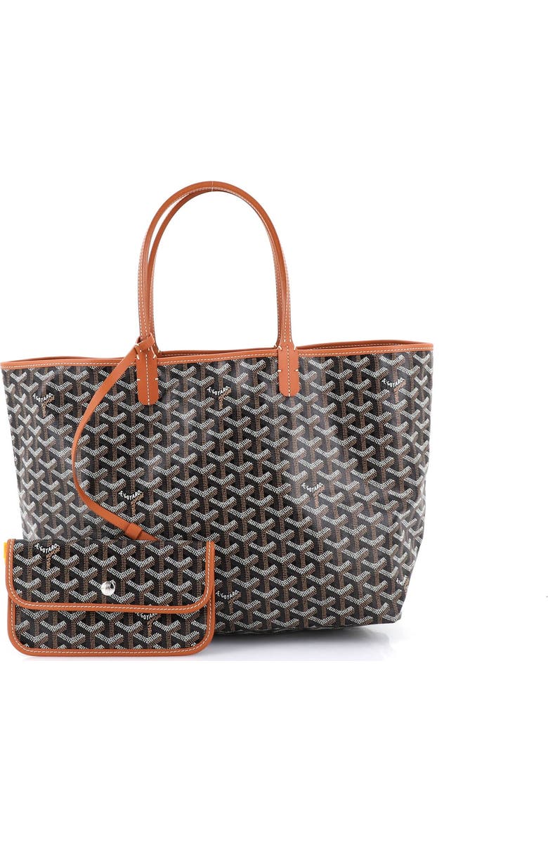 Pre-Owned Goyard Saint Louis Tote Coated Canvas PM, Alternate, color, Brown