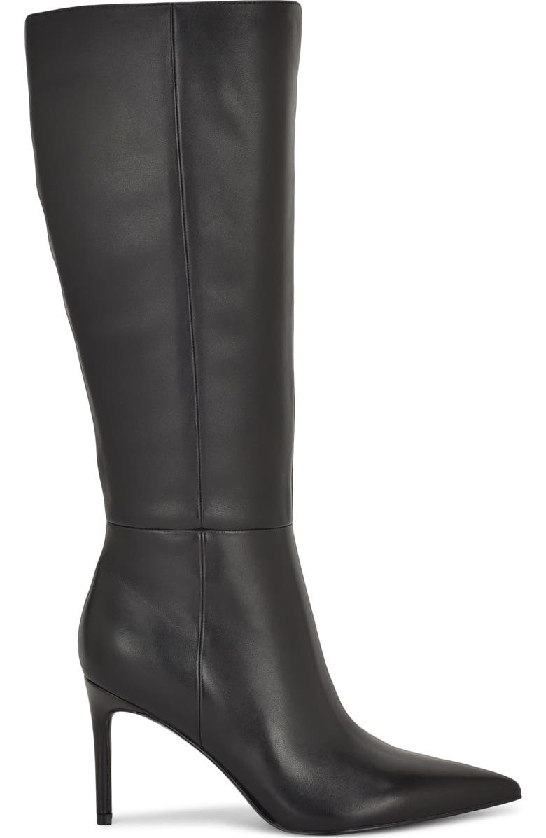 Nine West Cook Pointed Toe Knee High Boot, Alternate, color, Black