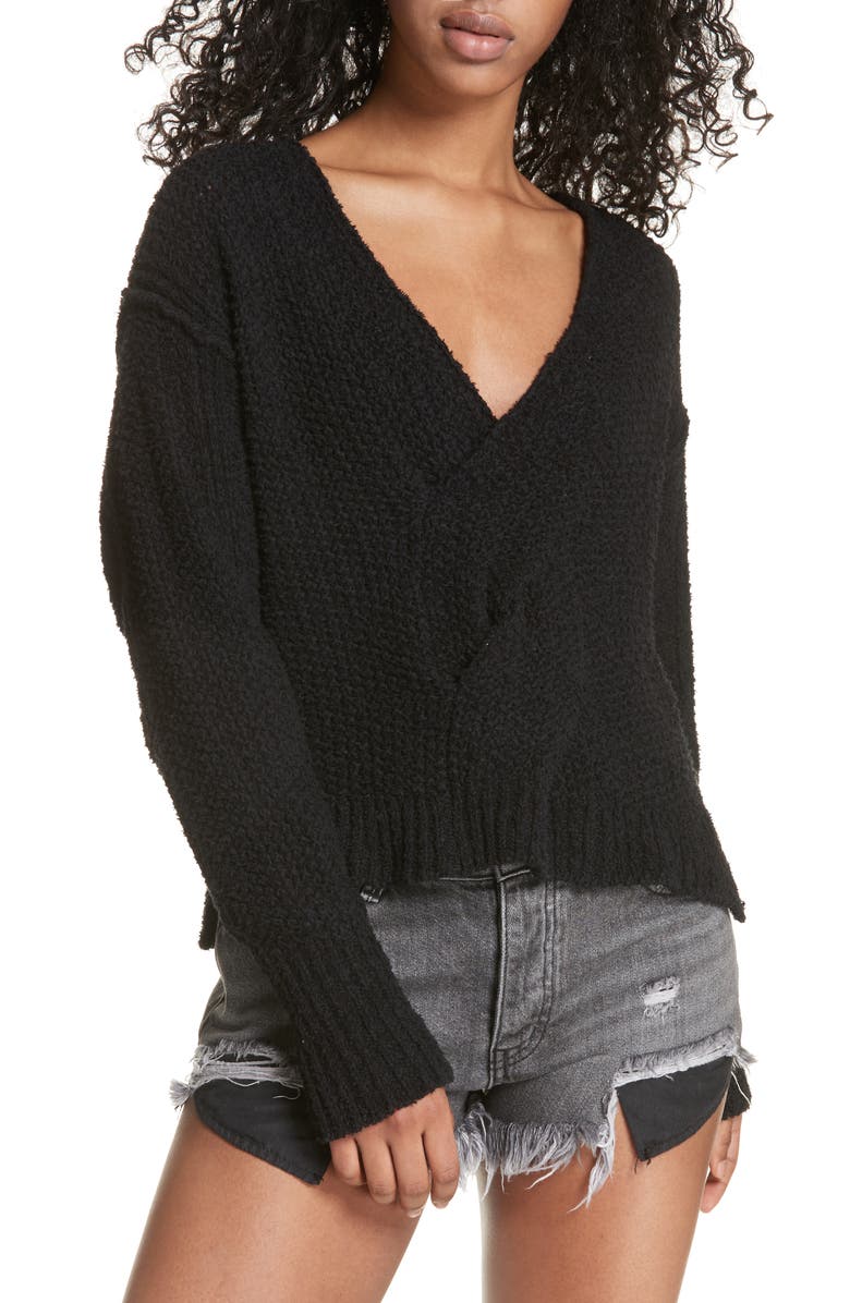 Free People Coco V-Neck Sweater, Main, color,