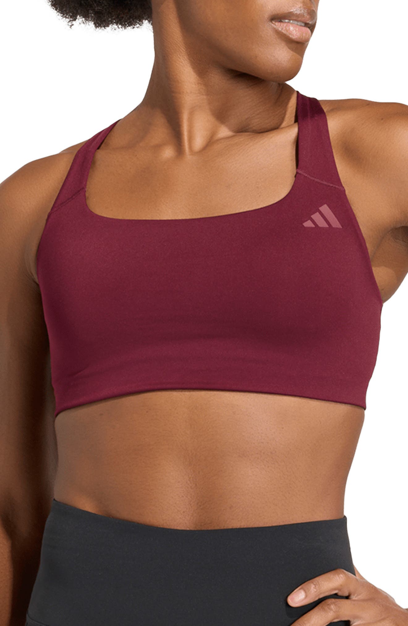 adidas Opt MS Square Neck Sports Bra